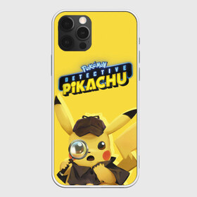 Чехол для iPhone 12 Pro Max с принтом Детектив Пикачу , Силикон |  | detective pikachu | pikachu | pokemon | детектив пикачу | пика | покемон