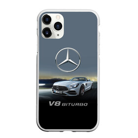 Чехол для iPhone 11 Pro матовый с принтом V8 Biturbo , Силикон |  | amg | cool | design | mercedes | mercedes benz | motorsport | power | prestige | race | sport car | status | автоспорт | гонка | дизайн | круто | мерседес | мощь | престиж | спорткар | статус