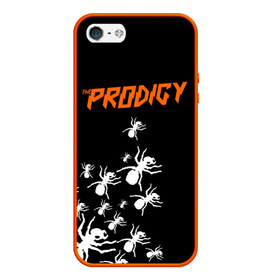 Чехол для iPhone 5/5S матовый с принтом The Prodigy , Силикон | Область печати: задняя сторона чехла, без боковых панелей | flint | keith | kit | prodigy | кит | продиджи | продижи | протиджи | флинт