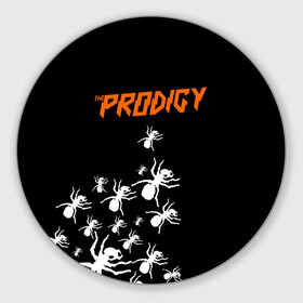 Коврик круглый с принтом The Prodigy , резина и полиэстер | круглая форма, изображение наносится на всю лицевую часть | flint | keith | kit | prodigy | кит | продиджи | продижи | протиджи | флинт