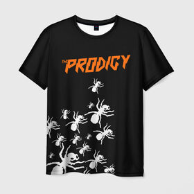 Мужская футболка 3D с принтом The Prodigy , 100% полиэфир | прямой крой, круглый вырез горловины, длина до линии бедер | flint | keith | kit | prodigy | кит | продиджи | продижи | протиджи | флинт