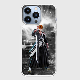 Чехол для iPhone 13 Pro с принтом Jump Force   Ichigo Kurosaki ,  |  | Тематика изображения на принте: anime | bleach ichigo kurosaki | crossover | fighting | game | jump force | manga | аниме | игра | файтинг