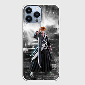 Чехол для iPhone 13 Pro Max с принтом Jump Force   Ichigo Kurosaki ,  |  | Тематика изображения на принте: anime | bleach ichigo kurosaki | crossover | fighting | game | jump force | manga | аниме | игра | файтинг