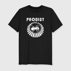 Мужская футболка премиум с принтом Prodigy , 92% хлопок, 8% лайкра | приталенный силуэт, круглый вырез ворота, длина до линии бедра, короткий рукав | 