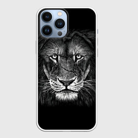 Чехол для iPhone 13 Pro Max с принтом Lion Art ,  |  | акварель | арт | белый | взгляд | грива | дикий | живопись | зверь | искусство | король | кот | лев | львица | мазки | мощь | прайд | саванна | сила | царь | черный | шрам