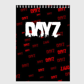 Скетчбук с принтом DAYZ , 100% бумага
 | 48 листов, плотность листов — 100 г/м2, плотность картонной обложки — 250 г/м2. Листы скреплены сверху удобной пружинной спиралью | Тематика изображения на принте: arma 2. | dayz | dayz 2 | dayz standalone | игра dayz