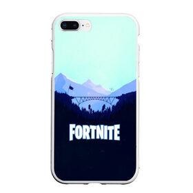 Чехол для iPhone 7Plus/8 Plus матовый с принтом Fortnite , Силикон | Область печати: задняя сторона чехла, без боковых панелей | battle royale | fortnite | fortnite battle royale | futuresynth | game | outrun | retrowave | synth | synthwave | игры | ретровейв | синтвейв | фортнайт