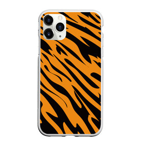 Чехол для iPhone 11 Pro матовый с принтом Тигр , Силикон |  | Тематика изображения на принте: животное | зверь | кардашьян | ким | кот | лев | оранжевый | полосы | рыжий | тигр | черный