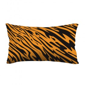 Подушка 3D антистресс с принтом Тигр , наволочка — 100% полиэстер, наполнитель — вспененный полистирол | состоит из подушки и наволочки на молнии | животное | зверь | кардашьян | ким | кот | лев | оранжевый | полосы | рыжий | тигр | черный