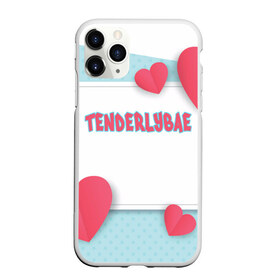Чехол для iPhone 11 Pro матовый с принтом Tenderlybae , Силикон |  | tenderlybae | twitch | амина | бэйби | в маске | малышка | мирзоева | мэйби | нежная | стримерша | тендерлибае | тендерлибэй