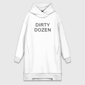 Платье-худи хлопок с принтом DIRTY DOZEN (The Prodigy) ,  |  | dirty dozen | keith flint | the prodigy | кинт флинт | клубная музыка | продиджи