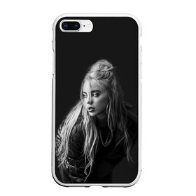 Чехол для iPhone 7Plus/8 Plus матовый с принтом BILLIE EILISH , Силикон | Область печати: задняя сторона чехла, без боковых панелей | bilie | billi | billie | eilish | eillish | elish | ellish | eyes | ocean | pop music | айлиш | алиш | били | билли | музыка | певица | поп | эйлиш | элиш