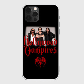 Чехол для iPhone 12 Pro с принтом Hollywood Vampires , силикон | область печати: задняя сторона чехла, без боковых панелей | Тематика изображения на принте: 2019 | 2020 | aerosmith | альтернатива | голливудские вампиры | группа | дафф маккаган | джо перри | джонни депп | кантри | лого | металл | музыка | панк | поклонники | рок | тур в россии | фото | хард рок