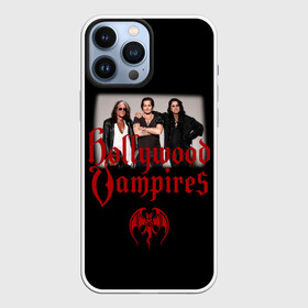 Чехол для iPhone 13 Pro Max с принтом Hollywood Vampires ,  |  | Тематика изображения на принте: 2019 | 2020 | aerosmith | альтернатива | голливудские вампиры | группа | дафф маккаган | джо перри | джонни депп | кантри | лого | металл | музыка | панк | поклонники | рок | тур в россии | фото | хард рок