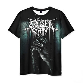 Мужская футболка 3D с принтом Chelsea Grin , 100% полиэфир | прямой крой, круглый вырез горловины, длина до линии бедер | chelsea grin | metal | группы | дэткор | метал | музыка | рок