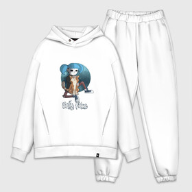 Мужской костюм хлопок OVERSIZE с принтом Sally Face ,  |  | blue | diane | face | fisher | gizmo | henry | johnson | killer | larry | sally | генри | гизмо | джонсон | диана | ларри | лицо | салли | фейс | фишер