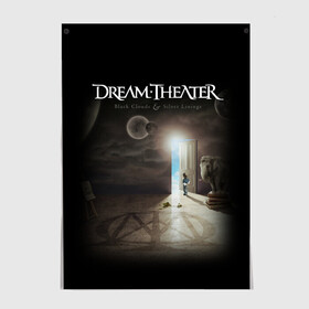 Постер с принтом Dream Theater , 100% бумага
 | бумага, плотность 150 мг. Матовая, но за счет высокого коэффициента гладкости имеет небольшой блеск и дает на свету блики, но в отличии от глянцевой бумаги не покрыта лаком | dream theater | metal | группы | метал | музыка | прогрессив метал | рок | хеви метал