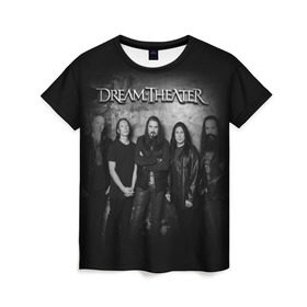 Женская футболка 3D с принтом Dream Theater , 100% полиэфир ( синтетическое хлопкоподобное полотно) | прямой крой, круглый вырез горловины, длина до линии бедер | dream theater | metal | группы | метал | музыка | прогрессив метал | рок | хеви метал