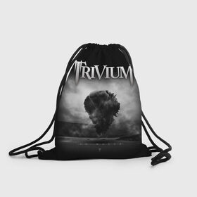 Рюкзак-мешок 3D с принтом Trivium , 100% полиэстер | плотность ткани — 200 г/м2, размер — 35 х 45 см; лямки — толстые шнурки, застежка на шнуровке, без карманов и подкладки | trivium | грув метал | группы | метал | музыка | рок | тривиум | трэш метал | хеви метал