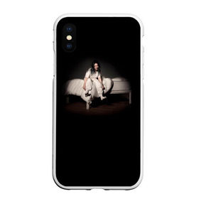 Чехол для iPhone XS Max матовый с принтом Billie Eilish , Силикон | Область печати: задняя сторона чехла, без боковых панелей | ailish | billi | billie eilish | bury a friend | copycat | crown | dont smile at me | lovely | music | my boy | party favor | pop | били | билли айлиш | музыка | певица | поп | эйлиш