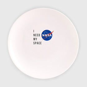 Тарелка с принтом Nasa i need my space , фарфор | диаметр - 210 мм
диаметр для нанесения принта - 120 мм | i need | my space | nasa | space