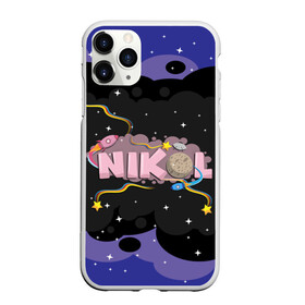 Чехол для iPhone 11 Pro Max матовый с принтом Nikol space , Силикон |  | nikol | nikolcrazyfamily