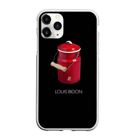 Чехол для iPhone 11 Pro Max матовый с принтом Louis Bidon , Силикон |  | Тематика изображения на принте: антитренд | луи витон