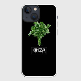 Чехол для iPhone 13 mini с принтом KINZA ,  |  | kinzo | антитренд | кинзо
