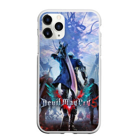 Чехол для iPhone 11 Pro Max матовый с принтом Devil May Cry 5 , Силикон |  | capcom | demon | devil | devil may cry | dmc | game | город | демон | демоны | демоны тоже плачут | игра | меч | слэшер | человек