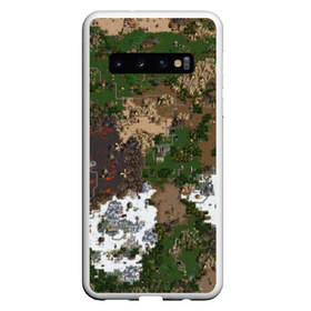 Чехол для Samsung Galaxy S10 с принтом Heroes III New Map , Силикон | Область печати: задняя сторона чехла, без боковых панелей | heroes | heroes 3 | heroes iii | heroes3 | heroesiii | homm