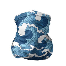 Бандана-труба 3D с принтом Морские волны , 100% полиэстер, ткань с особыми свойствами — Activecool | плотность 150‒180 г/м2; хорошо тянется, но сохраняет форму | background | blue | drawing | element | fashion | foam | graphics | illustration | ocean | picture | sea | storm | style | water | waves | wind | ветер | вода | волны | графика | иллюстрация | картинка | мода | море | морские | океан | пена | ри