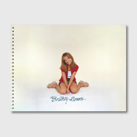 Альбом для рисования с принтом Oldschool Britney , 100% бумага
 | матовая бумага, плотность 200 мг. | Тематика изображения на принте: britney | britneyspears | glitch | icon | jean | pop | princess | spears | usa | бритни | бритниспирс | глич | джин | поп | работа | спирс | сша