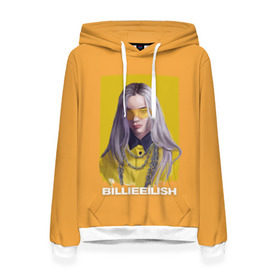 Женская толстовка 3D с принтом Billie Eilish , 100% полиэстер  | двухслойный капюшон со шнурком для регулировки, мягкие манжеты на рукавах и по низу толстовки, спереди карман-кенгуру с мягким внутренним слоем. | at | billie | don’t | eilish | electronic | eyes | me | music | ocean | pirate | smile | synthpop | usa | айлиш | билли | музыка | пайрэт | синти поп | сша | электронная | электропоп