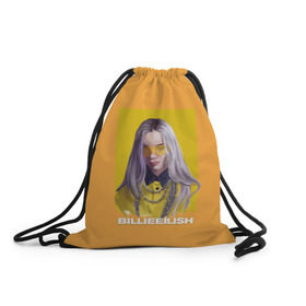 Рюкзак-мешок 3D с принтом Billie Eilish , 100% полиэстер | плотность ткани — 200 г/м2, размер — 35 х 45 см; лямки — толстые шнурки, застежка на шнуровке, без карманов и подкладки | at | billie | don’t | eilish | electronic | eyes | me | music | ocean | pirate | smile | synthpop | usa | айлиш | билли | музыка | пайрэт | синти поп | сша | электронная | электропоп