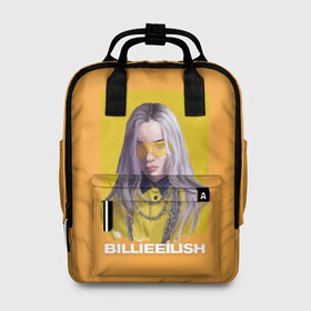 Женский рюкзак 3D с принтом Billie Eilish , 100% полиэстер | лямки с регулируемой длиной, сверху ручки, чтобы рюкзак нести как сумку. Основное отделение закрывается на молнию, как и внешний карман. Внутри два дополнительных кармана, один из которых закрывается на молнию. По бокам два дополнительных кармашка, куда поместится маленькая бутылочка
 | at | billie | don’t | eilish | electronic | eyes | me | music | ocean | pirate | smile | synthpop | usa | айлиш | билли | музыка | пайрэт | синти поп | сша | электронная | электропоп