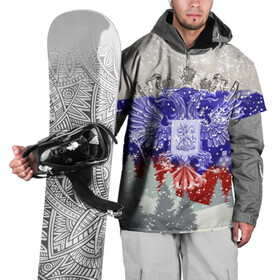 Накидка на куртку 3D с принтом Сборная России (Зимний костюм) , 100% полиэстер |  | sport | биатлон | горнолыжный костюм | зимние виды спорта | лыжи | лыжные гонки | лыжный спорт | россия | сборная | сноуборд | спорт | толстовка зима | триколор | флаг россии