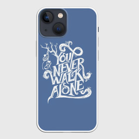 Чехол для iPhone 13 mini с принтом You Never Walk Alone ,  |  | army | blackpink | bts | btsarmy | exo | jhope | jimin | jin | jungkook | k pop | kpop | mon | monster | rap | suga | wings | бтс