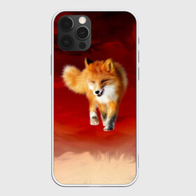 Чехол для iPhone 12 Pro Max с принтом Огненная Лиса , Силикон |  | fire fox | firefox | fox | fox say | ylvis   the fox | главное фыр | кицунэ | лиза | лиса | лисичка | мемасики | мемы | огонь | фыр фыр | хитрая лиса | я хочу фырфыр
