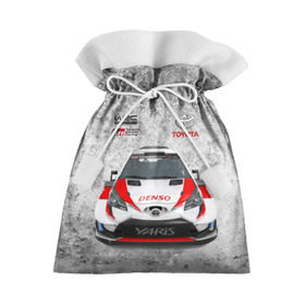 Подарочный 3D мешок с принтом WRC Toyota , 100% полиэстер | Размер: 29*39 см | Тематика изображения на принте: auto | car | championship | race | rally | toyota | world | wrc | авто | гонки | машина | ралли | трасса | трек | чемпионат