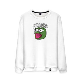 Мужской свитшот хлопок с принтом Pepe , 100% хлопок |  | bad | dab | frog | good | kek | make pepe great again | pepe | sad | sad frog | vote for pepe | кек | лягушка | мем | мемы | пепе | со смыслом | фрог