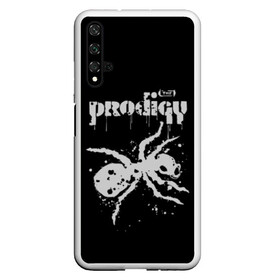 Чехол для Honor 20 с принтом The Prodigy логотип , Силикон | Область печати: задняя сторона чехла, без боковых панелей | Тематика изображения на принте: 2019 | album | art | break | dance | logo | music | prodigy | брейк | граффити | группа | заставка | лого | логотип | музыка | муравей | новый альбом | обложка альбома | продиджи