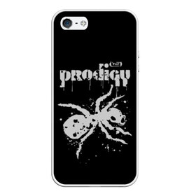 Чехол для iPhone 5/5S матовый с принтом The Prodigy логотип , Силикон | Область печати: задняя сторона чехла, без боковых панелей | 2019 | album | art | break | dance | logo | music | prodigy | брейк | граффити | группа | заставка | лого | логотип | музыка | муравей | новый альбом | обложка альбома | продиджи