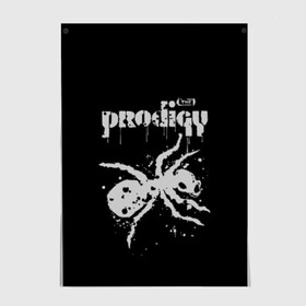 Постер с принтом The Prodigy логотип , 100% бумага
 | бумага, плотность 150 мг. Матовая, но за счет высокого коэффициента гладкости имеет небольшой блеск и дает на свету блики, но в отличии от глянцевой бумаги не покрыта лаком | 2019 | album | art | break | dance | logo | music | prodigy | брейк | граффити | группа | заставка | лого | логотип | музыка | муравей | новый альбом | обложка альбома | продиджи