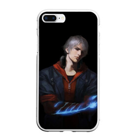 Чехол для iPhone 7Plus/8 Plus матовый с принтом Devil May Cry 5 , Силикон | Область печати: задняя сторона чехла, без боковых панелей | Тематика изображения на принте: cry | demon | devil | game | may | дьявол | дьяволы тоже могут плакать | игра | плачь