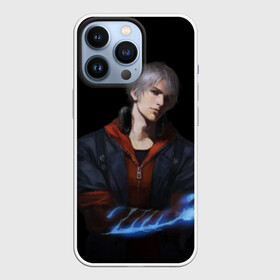 Чехол для iPhone 13 Pro с принтом Devil May Cry 5 ,  |  | cry | demon | devil | game | may | дьявол | дьяволы тоже могут плакать | игра | плачь