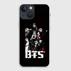 Чехол для iPhone 13 mini с принтом BTS ,  |  | army | bangtan | beyond | boys | bts | j hope | jimin | jin | jungkook | k pop | rm | scene | suga | the | v | армия | арэма | бтс | ви | джей хоупа | сюги | чимина | чина | чонгука