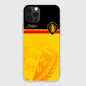 Чехол для iPhone 12 Pro Max с принтом Бельгия , Силикон |  | belgie | belgien | belgique | belgium | diables rouges | rode duivels | бельгийская сборная | бельгия | красные дьяволы | сборная бельгии | сборная бельгии по футболу | форма