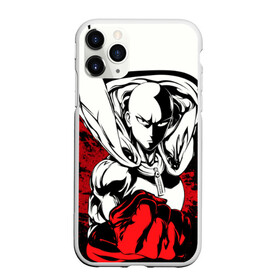 Чехол для iPhone 11 Pro Max матовый с принтом Сайтама Saitama , Силикон |  | anime | hero | man | ok | ok hero | one | one punch | punch | punchm | superhero | аниме | ванпанч | ванпачмен | один удар | супергерой