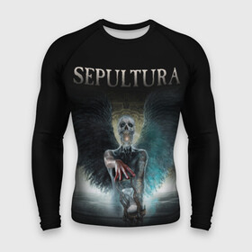 Мужской рашгард 3D с принтом Sepultura ,  |  | sepultura | грув метал | группы | дэт метал | метал | музыка | рок | трэш метал