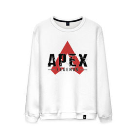 Мужской свитшот хлопок с принтом Apex Legends Logo , 100% хлопок |  | apex | apex legends | bangalor | bloodhound | caustic | gibraltar | legends | lifeline | logo | mirage | pathfinder | titanfall | wraith | апекс
